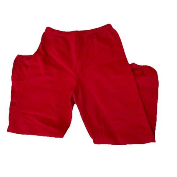 Red LIFEGUARD Sweatpants XL Jerzees NuBlend Fleece Joggers Unisex - Picture 1 of 6